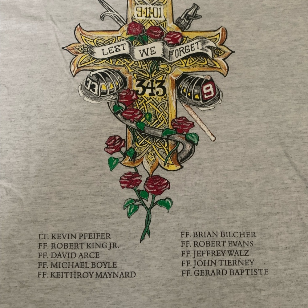 FDNY 9/11 Memorial T-shirt